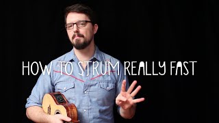 How to Strum Really Fast - James Hill Ukulele Tutorial