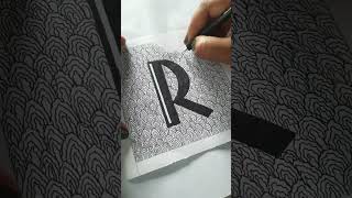 ArtsbyVandu. Art.129.  #art #viral #shortsviral #shorts #alphabet #doodle #alphabetart #ytviral