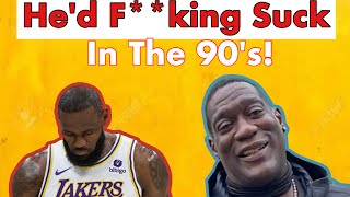 At last Shawn Kemp Questions Lebron's Ability To Play Good In The 90's!     #lebronjames