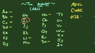 2 - The Alphabet 2nd Part (Alfabe 2. Bölüm) - YouTube