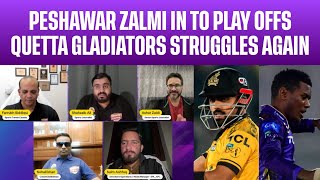 Peshawar Zalmi in to Play offs | Quetta Gladiators Struggles Again | PSL Baithak 19