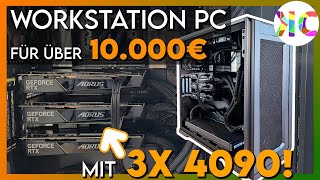 Das steckt in einem Workstation PC mit 3x RTX4090