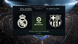 FIFA 23 - Real Madrid Vs Barcelona - La Liga at Santiago Bernabéu | 4K