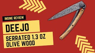 Deejo Olivier 1.3 OZ Review | World's Sharpest and Lightest Pocket Knife | My Unbiased Review