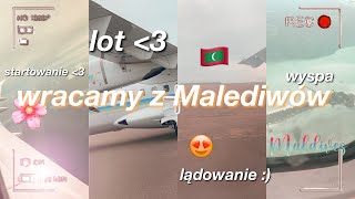 wracamy z Malediwów🌞😜 | VLOG