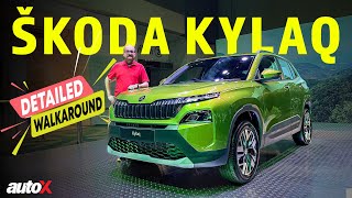 New Skoda Kylaq Launched In India | First Look | All Details Revealed Of This New SUV | 2024 | autoX