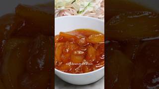 🍏 Apple in Sugar Syrup | Apple Murabba | Saib ka Murabba #shorts #shortsfeed