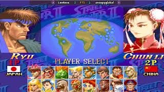 Super Street Fighter II X - grand master challenge Lee4eva vs znoopyglobal