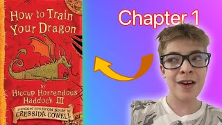 Adam reads:how to train your dragon chapter 1