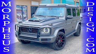 Customer surprised with Mercedes G-Wagon matte wrap