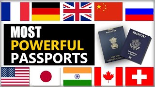 Worlds Most Powerful Passports  [ Strongest Passport 2020 ]