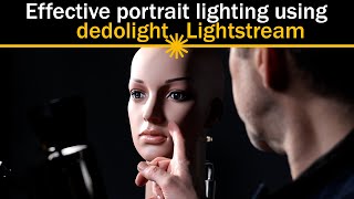 Effective portrait lighting using dedolight Lightstream