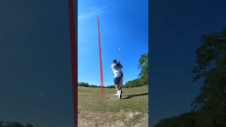 Ugly swing but the game still shoots 74 in a great day to 86 on a bad one.  #goodenough #golf #swing