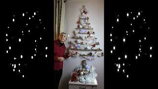 DIY SAPIN DE NOËL ORIGINAL QUI NE PREND PAS DE PLACE ! 🎄🎁