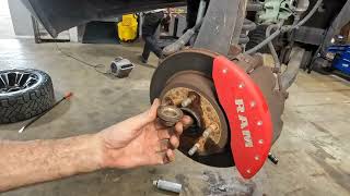 Ram 1500 Stuck AXLES! CUT them OUT! Super Secret Hidden Unlisted Video!  Ram 1500 5.7 Hemi 4x4