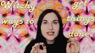 How to Finish What You Started | WITCHY ADVICE to COMPLETE YOUR PROJECTS