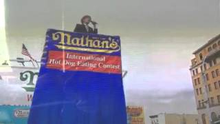 2015 Nathans Hot Dog eating contest intro