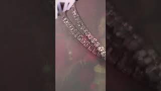 DIAMOND CHAIN 💎 BAGUETTE #shortvideo #viral #viral #newyork #like #short #shortsvideo #shortsfeed