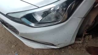 Hyundai i20 Rescued !!! गड्ढ़े से निकाली कार।