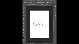 How to Create Digital Signature #photoshop #lifehack #simple #photoshopediting