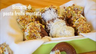 BISCOTTI DI PASTA FROLLA MONTATA