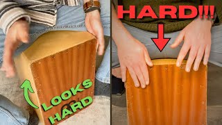 Cajon - What people think is hard VS what actually is hard