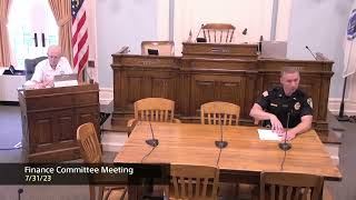 Finance Committee 7-31-23