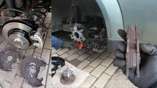 Servis brzdy a ložiska zadního kola - Opel Vectra C