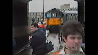 Weymouth Boat Train March 1993