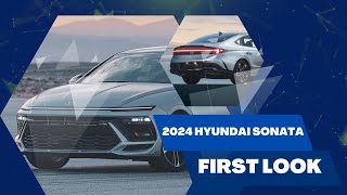 2024 Hyundai Sonata First Look | BEYOND THE UNIBROW, A NEW INTERIOR AND AWD