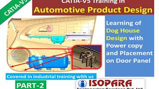 Dog House Design Part-2 || Automotive Product Design Training || ISOPARA