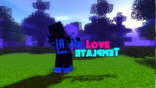 #17 New Minecraft [Love] Intro Template | Mine Imator [Download In Description]