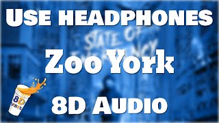 Lil Tjay - Zoo York ft. Fivio Foreign & Pop Smoke (8D AUDIO) 🎧 [BEST VERSION]