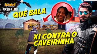 ALOK JOGANDO FREE FIRE COM O MC CAVERINHA NA BOOYAH