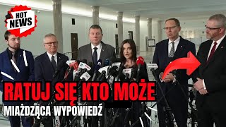 "Ratuj się kto może" - Grzegorz Braun i prezydium Korony ostrzega