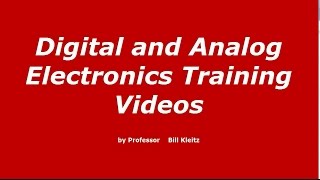 Electronics Training by Bill Kleitz