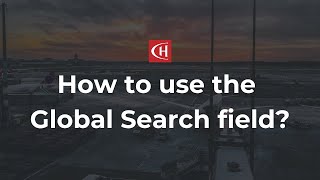 ch-aviation: How to use the Global Search Field