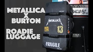 Metallica X Burton Roadie Travel Luggage