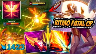 O TERROR DO LATE GAME VOLTOU: KAYLE AP DE RITMO FATAL É OP - LEAGUE OF LEGENDS