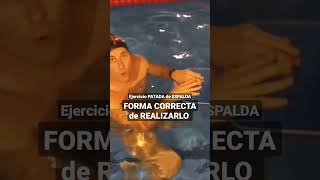 🎬 EJERCICIO de PATADA de ESPALDA: HAZLO ASÍ #shorts #markastle #natacion #natacionmarkastle #nadar