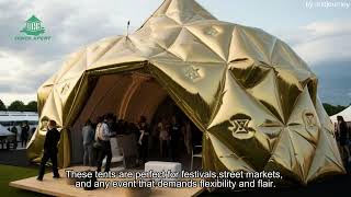 Versatile event tents: perfect for outdoor events