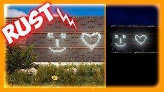 RUST - Электрические рисунки, надписи. Электро схема в раст для света