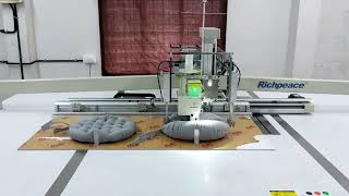 How to save labor and easy operate for cushion by Richpeace Automatic Bar Tracking Machine