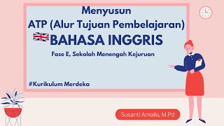 ALUR TUJUAN PEMBELAJARAN BAHASA INGGRIS KURIKULUM MERDEKA