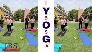 "Embracing the spirit of holistic wellness, ICFAI Business School, Ahmedabad, marked Yoga Day .