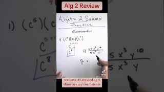 Exponents Review