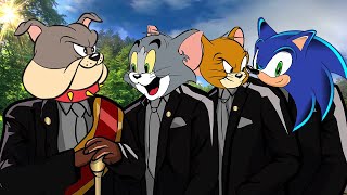 Tom and Jerry & Sonic & Turning Red   Coffin Dance Meme Astronomia COVER