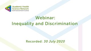 Webinar | Inequality And Discrimination