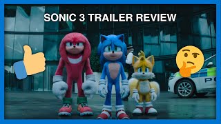 SONIC 3 Trailer Review