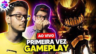 JOGANDO BENDY AND INK THE MACHINE PELA PRIMEIRA VEZ! - 🔴ARRECADAÇÃO BGS 2024!